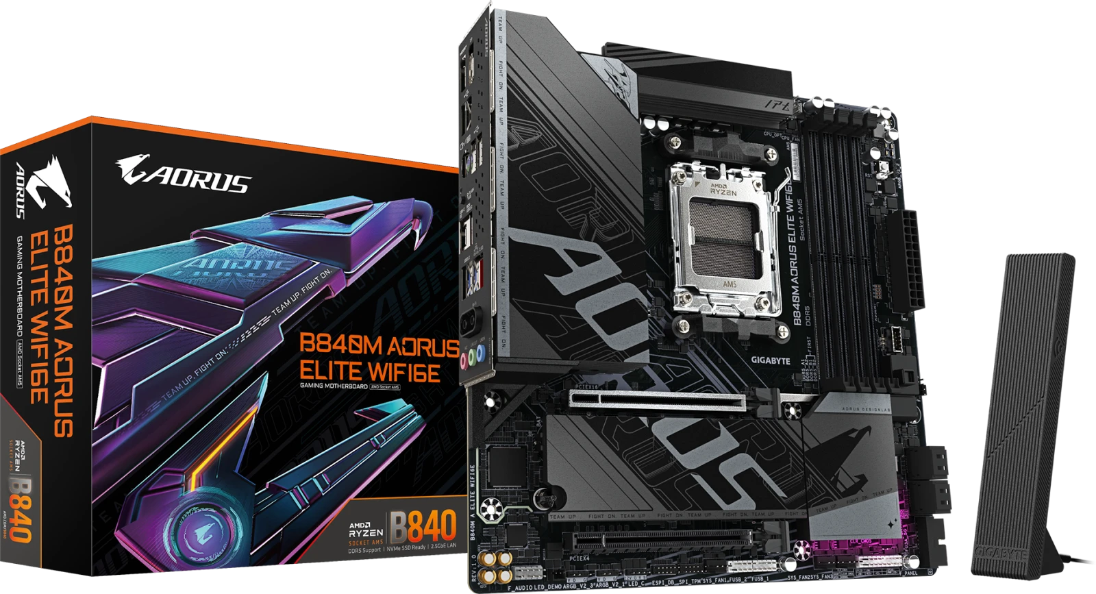 Gigabyte B840M AORUS ELITE WIFI6E